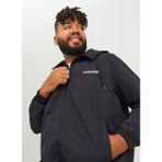 Jack & Jones Standart Siyah Erkek Ceket 12243517_JJERUSH Hood Bomber Noos P - 3XL