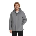 JACK & JONES Su Geçirmez Mont Erkek, L, Su Geçirmez Mont, Gri, mens