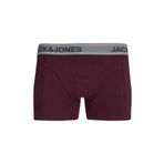Jack Jones Super Erkek Boxer 12248070 Bordo S