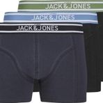Jack Jones Teddy Solıd 3 Lü Paket Erkek Boxer 12272108