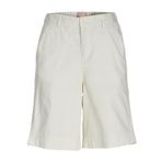 JACK & JONES Vanilya Rengi Kadın Şort JXHANNAH RLX LONG HW SHORTS PNT