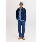 Jack & Jones Yüksek Bel Baggy Mavi Erkek Denim Pantolon 12289119 Jjıalex Jjorgınal At 637 - 31 - 32