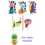 Jack London 5 Kitap Seti + Çim Adam Hediye - Hayır