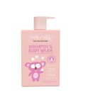 Jack N Jill Çocuklar İçin Tamamen Doğal Saç ve Vücut Şampuanı (Pembe Kutu) - 300 ml