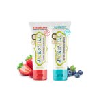 Jack N' Jıll Jack N Jill Doğal Sertifikalı Diş Macunu - Çilek & Yaban Mersini Aromalı 2’Li Paket (2X50G)