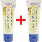 Jack N'Jill Kids Doğal Diş Macunu Bubblegum 2x50 gr Çocuk Diş Macunu