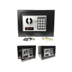 Jack Power Germany 17EF Elektronik Şifreli Çelik Para Kasası Otel Tipi Kasa 3 mm Montaj Kit Pil - Siyah - Gri