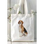 Jack Russell Terrier Köpek Baskılı Bez Çanta Omuz Çantası Kişiye Özel Model 5