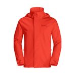 Jack Wolfskin 1111142-2193 Stormy Point 2L Kırmızı Outdoor Erkek Ceket