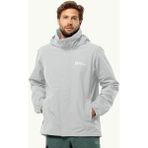 Jack Wolfskin 1111142-6709 Stormy Poınt 2L Açık Gri Erkek Ceket