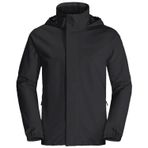 Jack Wolfskin 1111142 Stormy Point 2L JKT M Siyah Erkek Mont