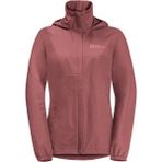 Jack Wolfskin 1111202 Stormy Point 2L Koyu Pembe Kadın Outdoor Ceket