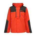 Jack Wolfskin 1115261-2193 Kırmızı Siyah Jasper 3in4 Erkek Mont