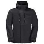 Jack Wolfskin 1115261-6000 Jasper 3in1 JKT Siyah Erkek Outdoor Montu