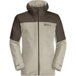 Jack Wolfskin 1115291-A0029 Glaabach 3ın1 Jkt M Erkek Outdoor Mont - Kahverengi