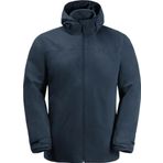 Jack Wolfskin 1115311-1010 Taubenberg 3IN1 Jkt M Erkek Outdoor Mont