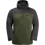 Jack Wolfskin 1115311-4129 Taubenberg 3In1 Jkt M Yeşil Erkek Mont