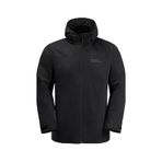Jack Wolfskin 1115311 Taubenberg 3In1 Jkt M Siyah Erkek Mont