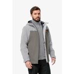 Jack Wolfskin 1115311 Taubenberg JKT Gri Erkek Mont