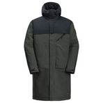 Jack Wolfskin 1116161-6502 Gri Heumarkt 2L Parka Unisex Uzun Outdoor Montu