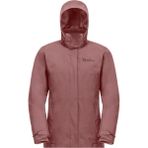 Jack Wolfskin 1116321 Luntal 3in1 W Outdoor Koyu Pembe Kadın Mont