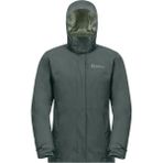 Jack Wolfskin 1116321 Luntal 3in1 W Outdoor Yeşil Kadın Mont