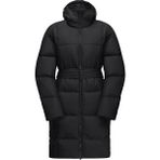 Jack Wolfskin 1206132-6000 Frozen Lake Coat W Kadın Siyah Mont