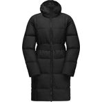 Jack Wolfskin 1206132 Frozen Lake Coat W Windproof Water Repellent Mont Siyah Kadın Mont