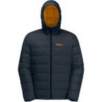 Jack Wolfskin 1207671 C0412 A08 Ather Down Hoody M Erkek Kaz Tüyü Mont Lacivert