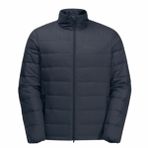 Jack Wolfskin 1207681-1010 Siyah Ather Down JKT Erkek Mont
