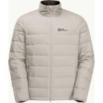 Jack Wolfskin 1207681-A0029 Ather Down Jkt M Seal Bej Outdoor Erkek Ceket