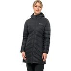 Jack Wolfskin 1207751 Tundra Down Coat W Siyah Kadın Mont XS