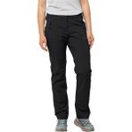Jack Wolfskin 1508161-6000 Glastal Kadın Siyah Outdoor Pantolon