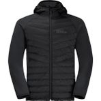 Jack Wolfskin 1710511-6000 Siyah Routeburn Pro Hybrid Erkek Outdoor Mont
