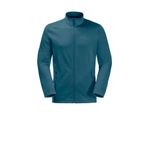 Jack Wolfskin 1710521-4133 Kolbenberg FZ Mavi Erkek Polar