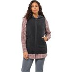 Jack Wolfskin 1711321 Antrasit High Curl Long Vest W Kadın Yelek