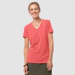 Jack Wolfskin 1801692-2072 Pembe Kadın T-Shirt