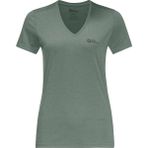 Jack Wolfskin 1801693_4151 Renkli Crosstrail Kadın T-shirt
