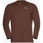 Jack Wolfskin 1808682-D0107 Sky Thermal L/s M Erkek Üst Içlik - Kahverengi - XL