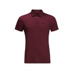 Jack Wolfskin 1809721 Travel M Erkek Polo Tişört 001 mor