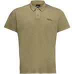 Jack Wolfskin 1809731-4511 Pikeh Polo M Haki Erkek T-shirt