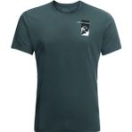 Jack Wolfskin 1809941 Vonnan S/S Graphic T M Erkek Tişört