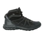 Jack Wolfskin 4051301 Woodland 2 Hybridlowm Siyah Erkek Günlük Ayakkabı