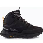 Jack Wolfskin 4056381_6000 Terraquest Texapore Su Geçirmez Mid M Siyah Erkek Outdoor Bot