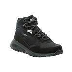 Jack Wolfskin 4059651 Dromoventure Texapore Mid W Siyah Kadın Outdoor Ayakkabı