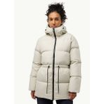 Jack Wolfskin A60213KIRSCHALLEE JKT W Bej Kapüşon Yaka Regular Fit Kadın Mont