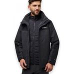 Jack Wolfskin A61858-635 Gri Jasper 3ın1 M Erkek Oudoor Mont