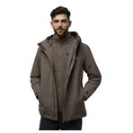Jack Wolfskin A61864-5719 Kahverengi Altenberg 3ın1 Jkt M Erkek Outdoor Mont