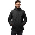 Jack Wolfskin A61864-6000 Altenberg 3 in 1 Jkt M Black Outdoor Erkek Ceket