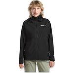 Jack Wolfskin A63767 Prelight 2.5L W Yağmurluk Siyah Kadın Out
